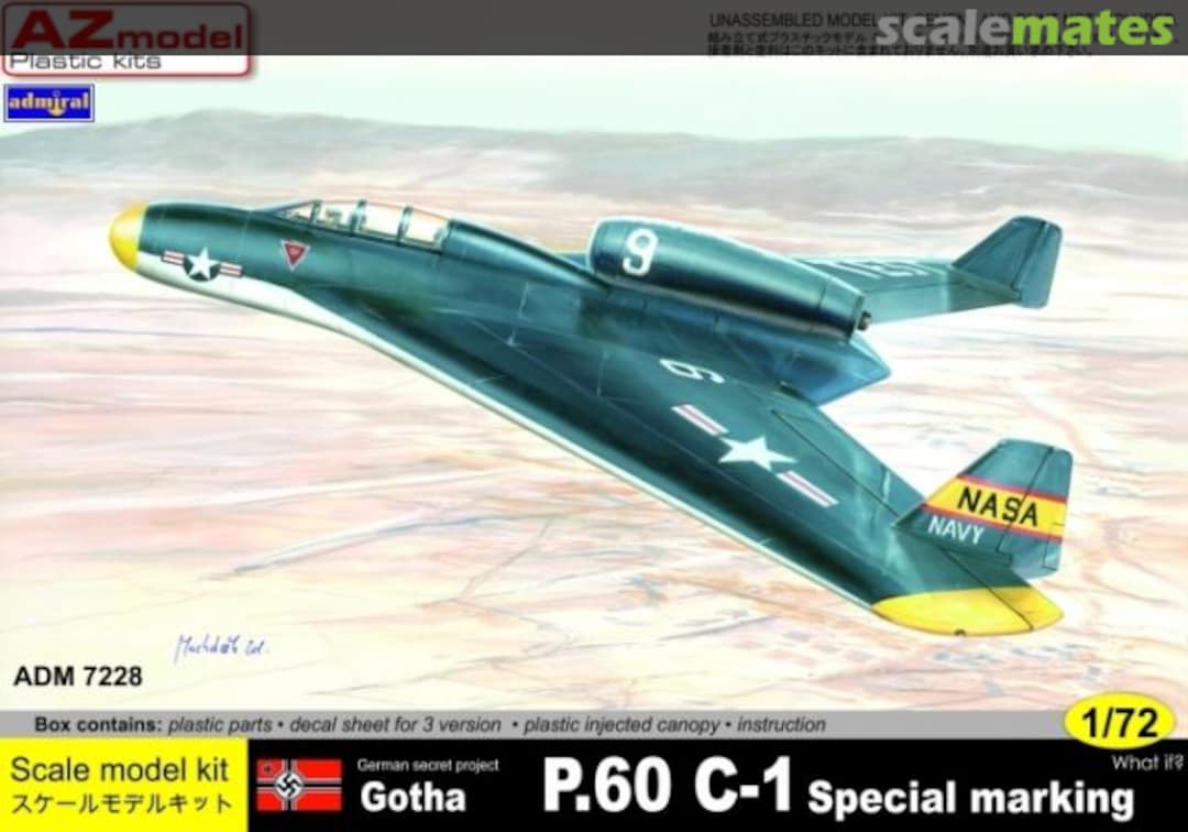 Boxart P.60 C-1 ADM7228 AZmodel