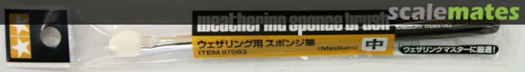 Boxart Weathering Sponge Brush (Medium) 87083 Tamiya Boxart Weathering Sponge Brush (Medium) 87083 Tamiya