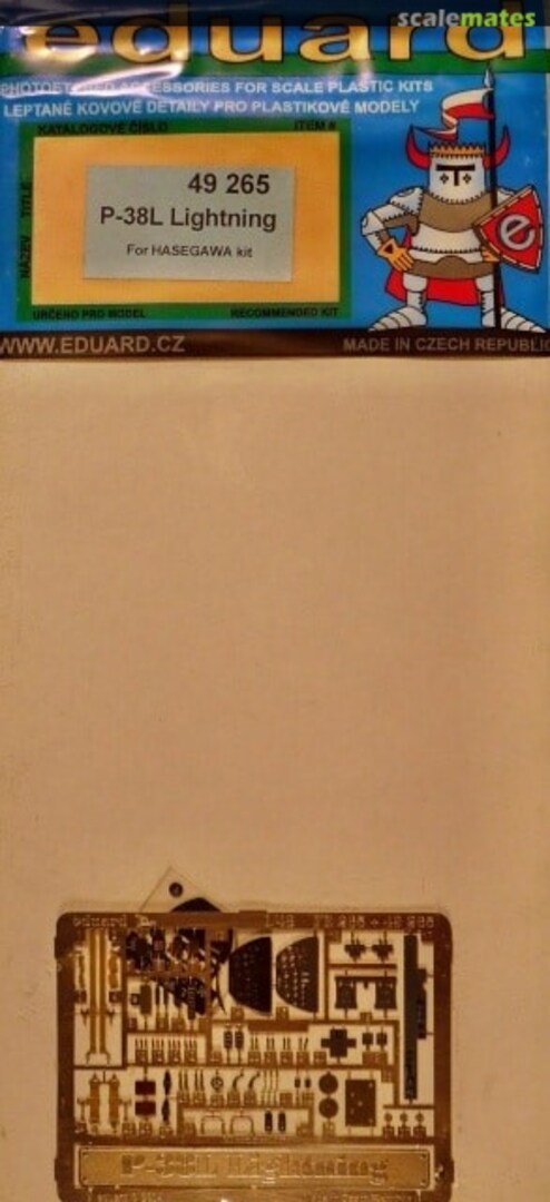 Boxart P-38L Lightning 49265 Eduard Boxart P-38L Lightning 49265 Eduard