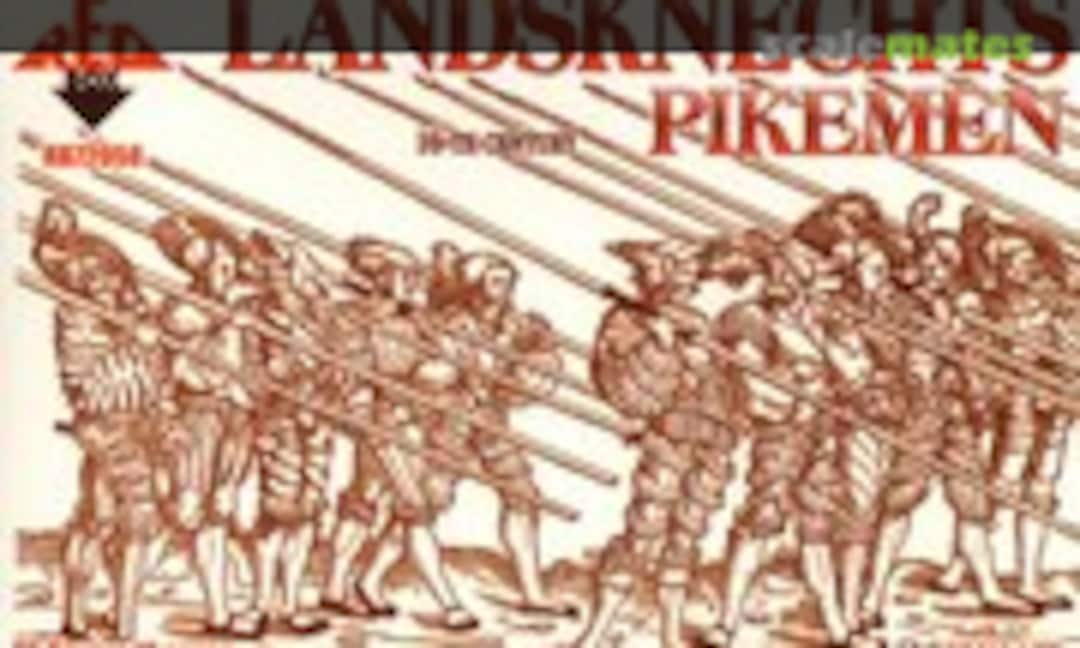 1:72 Landsknechts Pikemen (Red Box RB72058) RB72058