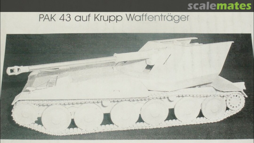Boxart Waffenträger Krupp 8.8cm Pak 43 CK105 Cromwell Models Boxart Waffenträger Krupp 8.8cm Pak 43 CK105 Cromwell Models
