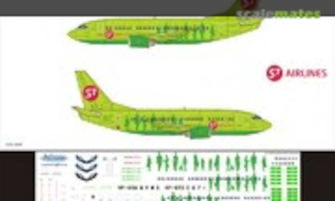 1:144 Boeing 737-500 S7 Airlines (Ascensio 735-009) 735-009