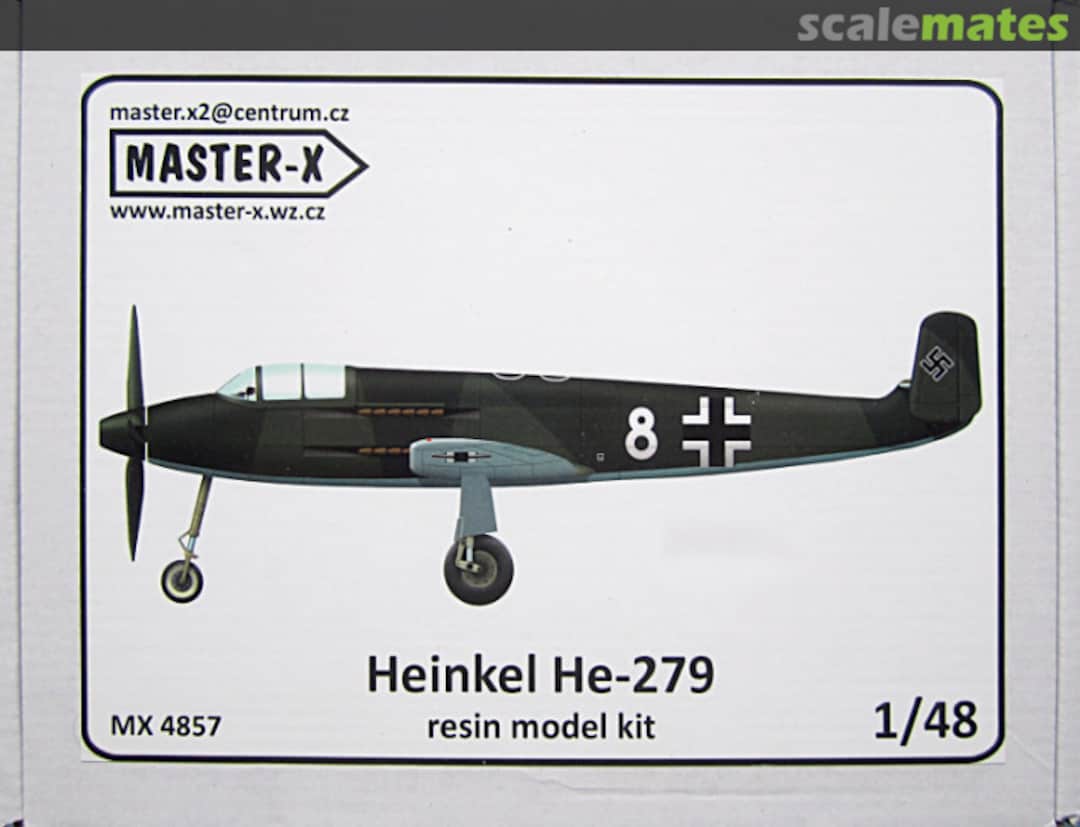 Boxart Heinkel He 279 MX 4857 Master-X Boxart Heinkel He 279 MX 4857 Master-X