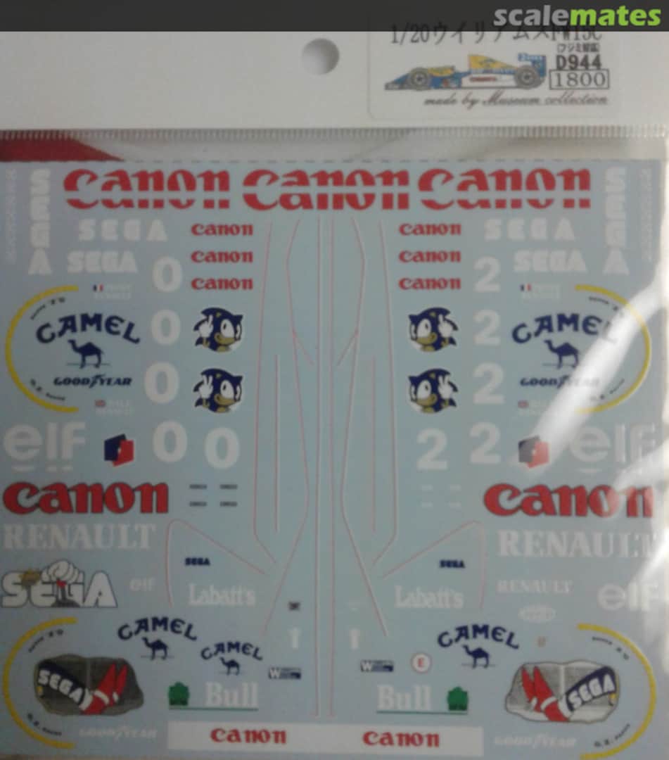 Boxart Williams FW15C D944 Museum collection Boxart Williams FW15C D944 Museum collection