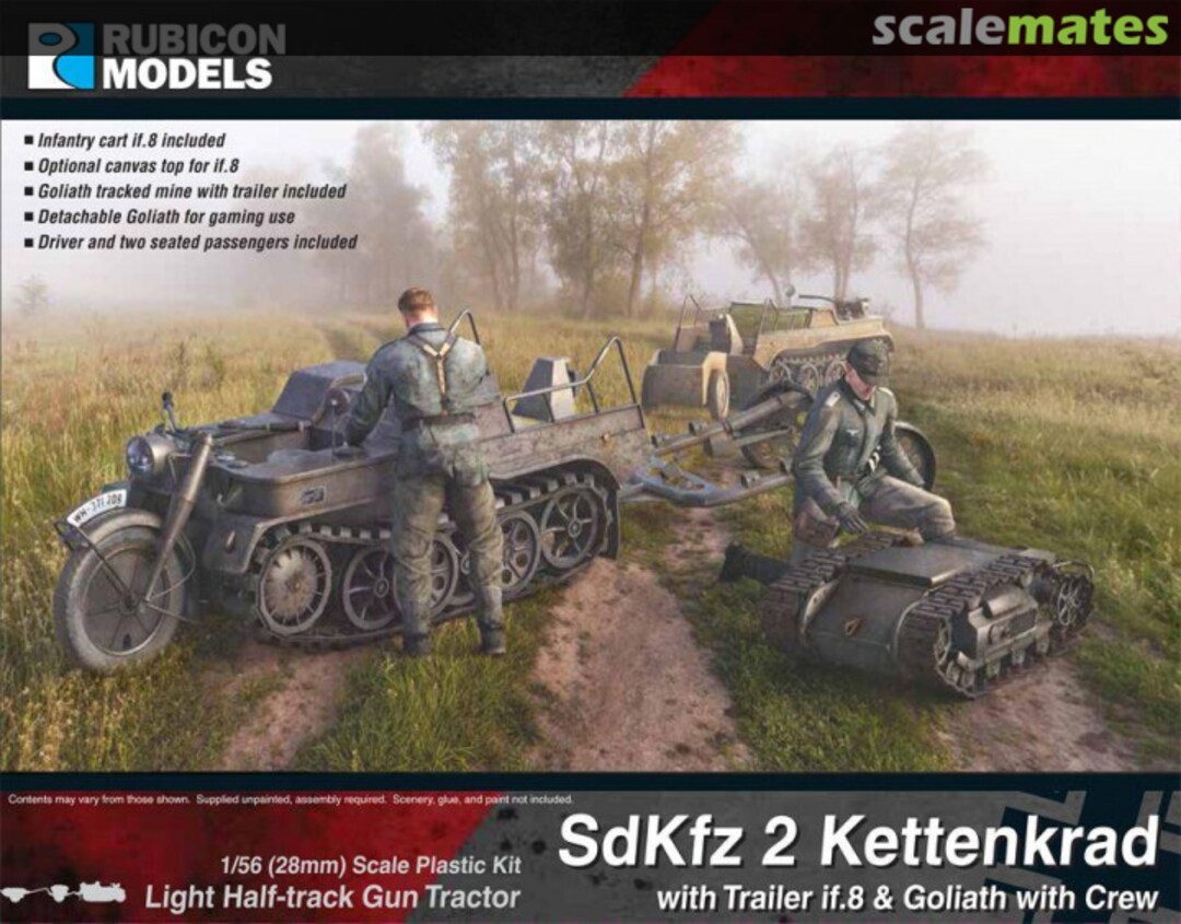 Boxart SdKfz 2 Kettenkrad 280071 Rubicon Models