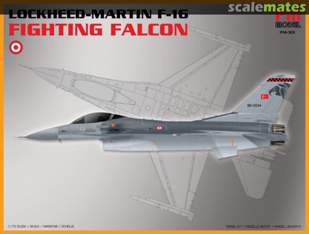 Boxart F-16 Fighting Falcon PM-301 PM Model Boxart F-16 Fighting Falcon PM-301 PM Model