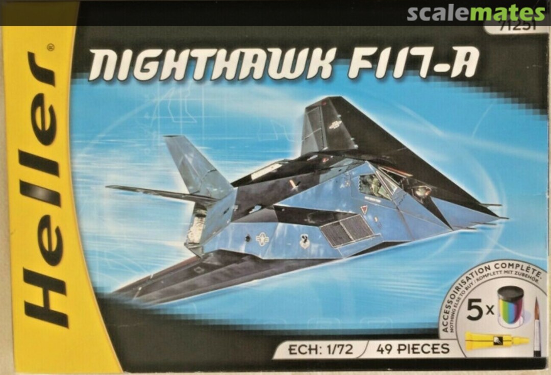 Boxart Nighthawk F117-A 71251 Heller Boxart Nighthawk F117-A 71251 Heller