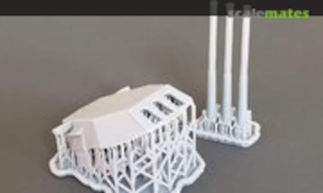 1:200 New Mexico class Battleship 14"/50 cal. Turret (Model Monkey 200-BB40 turret) 200-BB40 turret