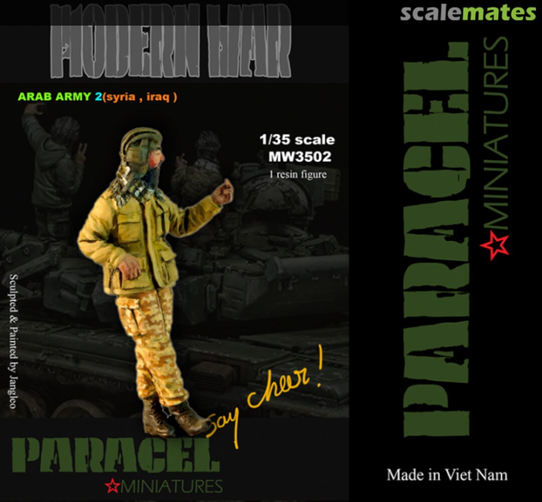 Boxart ARAB TANKER 2 (Syrian Army) MW3502 Paracel Miniatures Boxart ARAB TANKER 2 (Syrian Army) MW3502 Paracel Miniatures