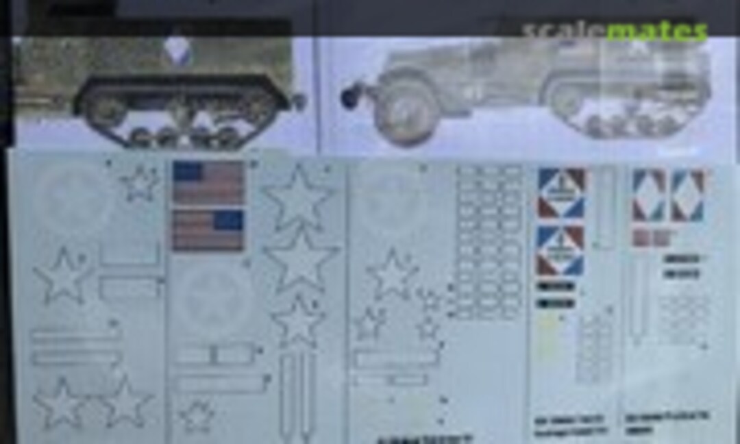1:72 US and French M3 Halftrack (Peddinghaus-Decals EP 1735) EP 1735
