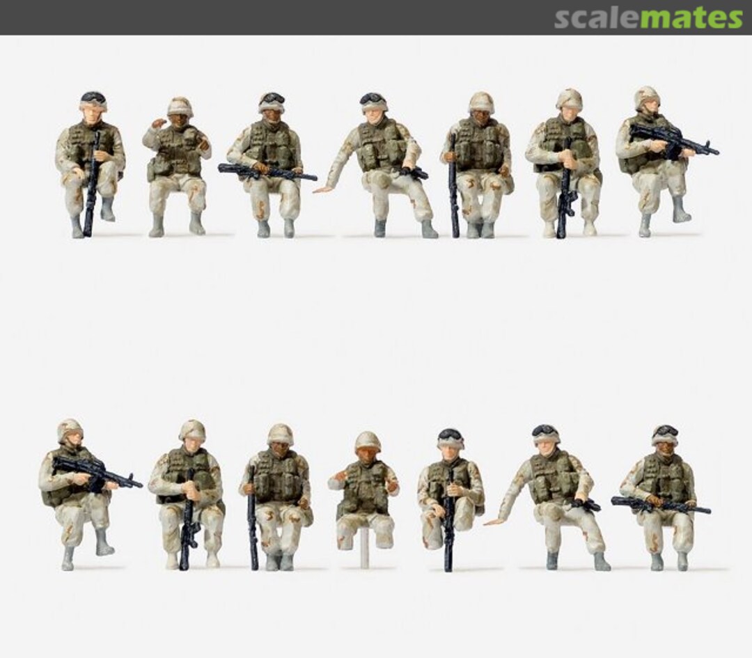 Boxart Modern US Army Drivers, Seated Soldiers 72544 Preiser Boxart Modern US Army Drivers, Seated Soldiers 72544 Preiser