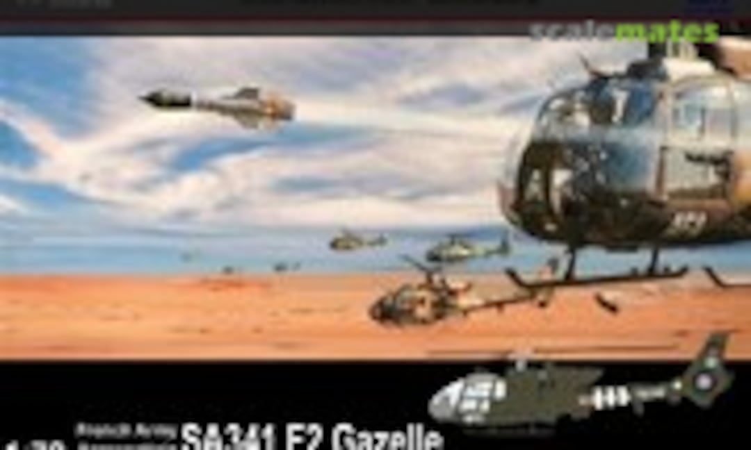 1:72 SA 341 F2 Gazelle (Air-Graphics Models CS-29) CS-29