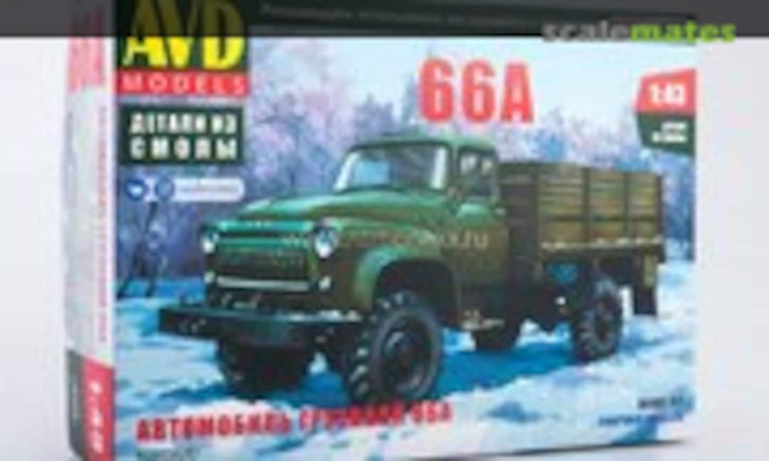 1:43 GAZ-66A All Terrain Truck (AVD Models 1607AVD)