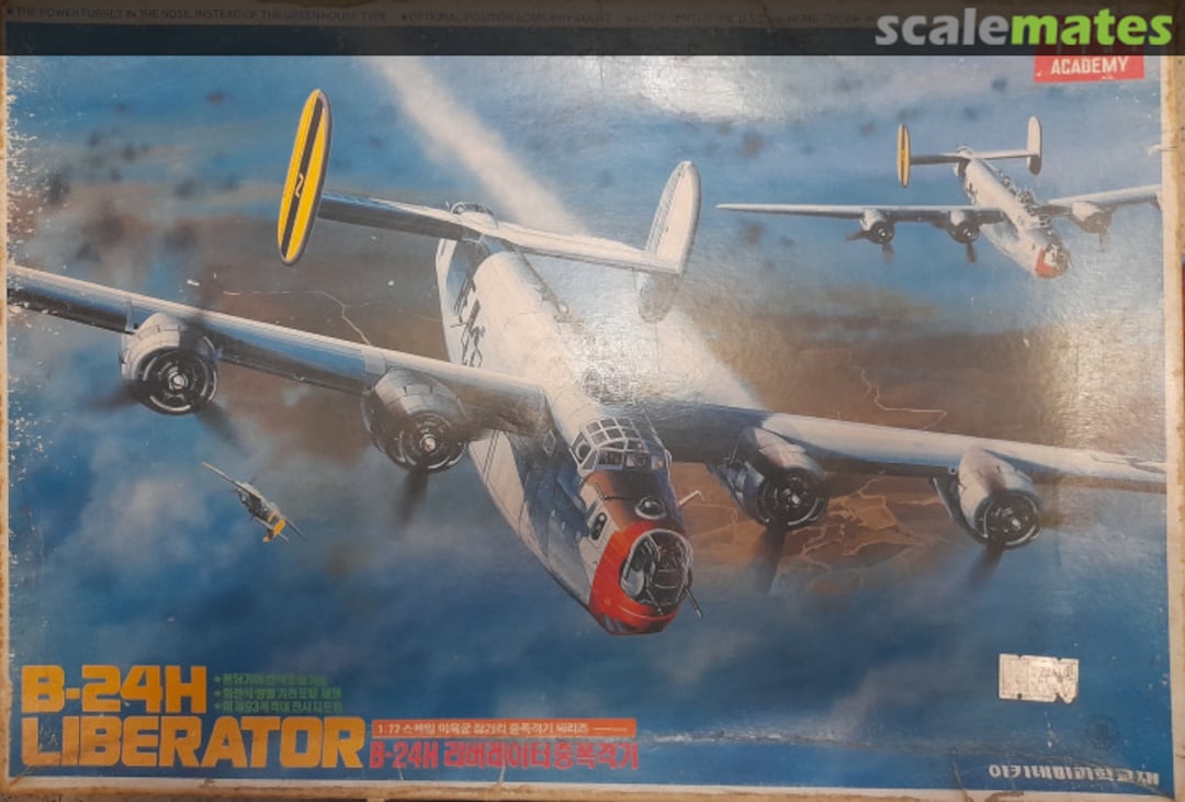 Boxart B-24H Liberator FA072 (1693) Academy Boxart B-24H Liberator FA072 (1693) Academy