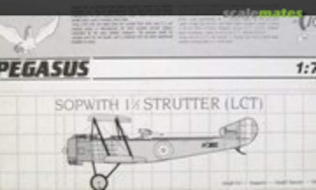 1:72 Sopwith 1 1/2 Strutter (LCT) (Pegasus 3003)