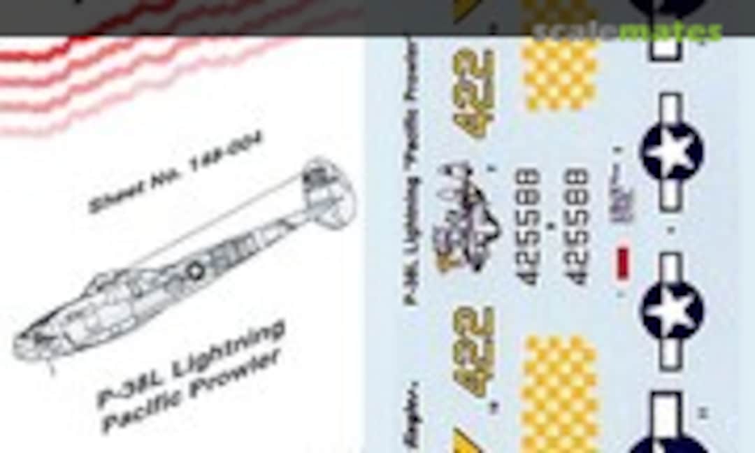 1:48 P-38L Lightning Pacific Prowler (AeroMaster 148-004) 148-004