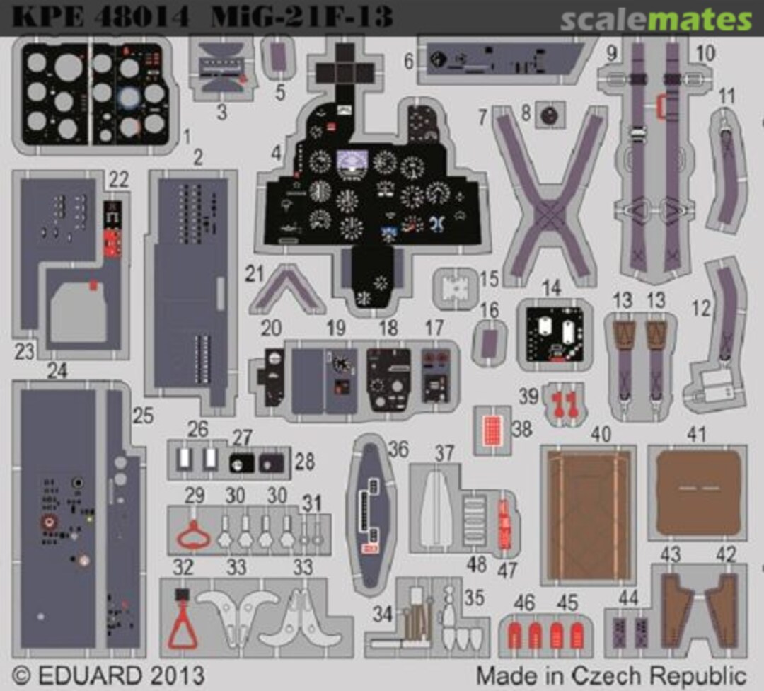 Boxart Mikoyan MiG-21F-13 Finnish AF cockpit KPE 48014 Kuivalainen Boxart Mikoyan MiG-21F-13 Finnish AF cockpit KPE 48014 Kuivalainen