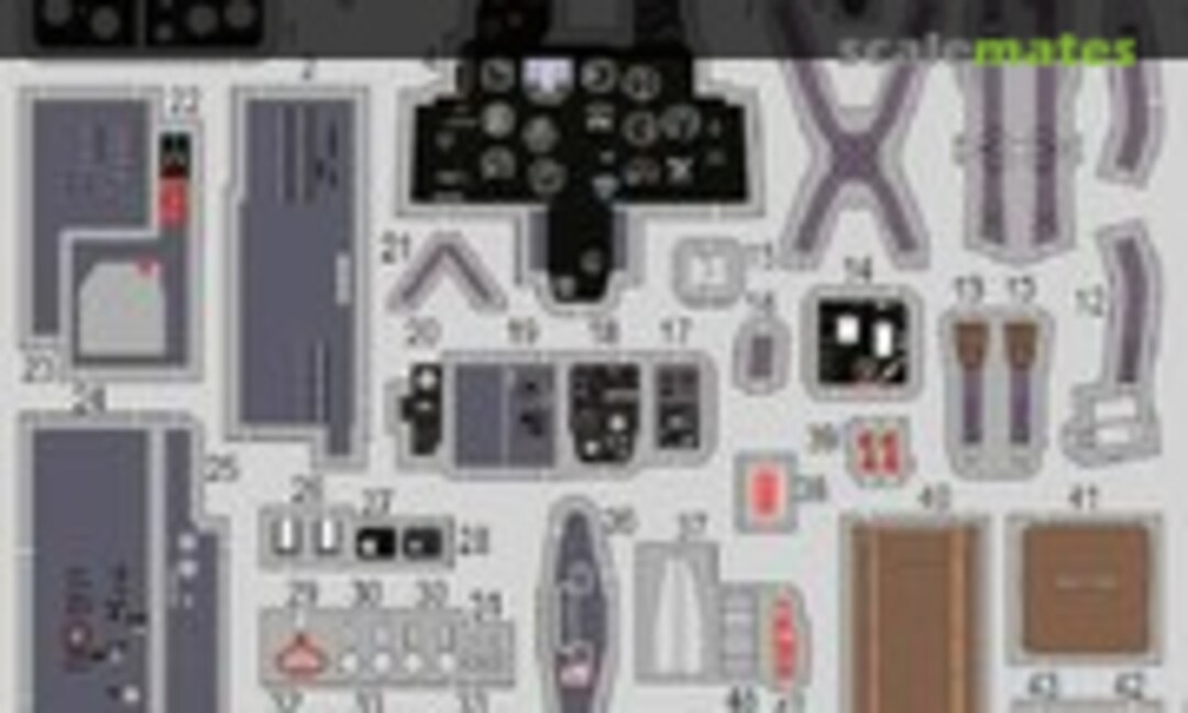 1:48 Mikoyan MiG-21F-13 Finnish AF cockpit (Kuivalainen KPE 48014) KPE 48014