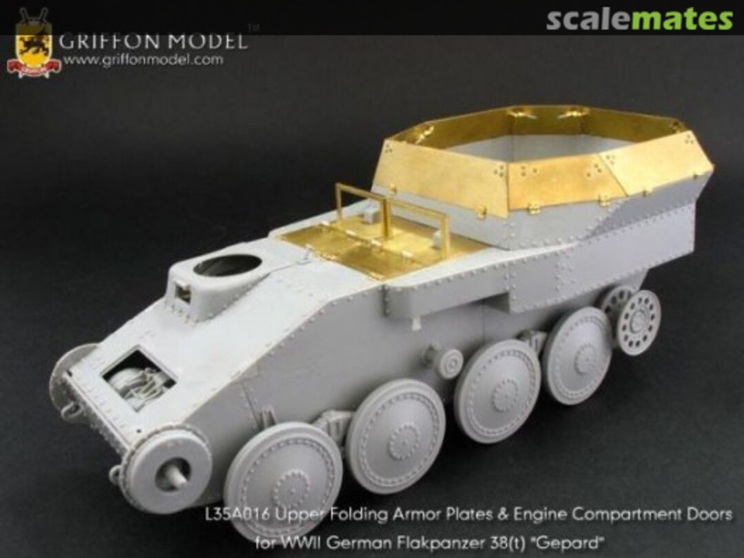 Boxart Flakpanzer38(t) Gepard L35A016 Griffon Model Boxart Flakpanzer38(t) Gepard L35A016 Griffon Model