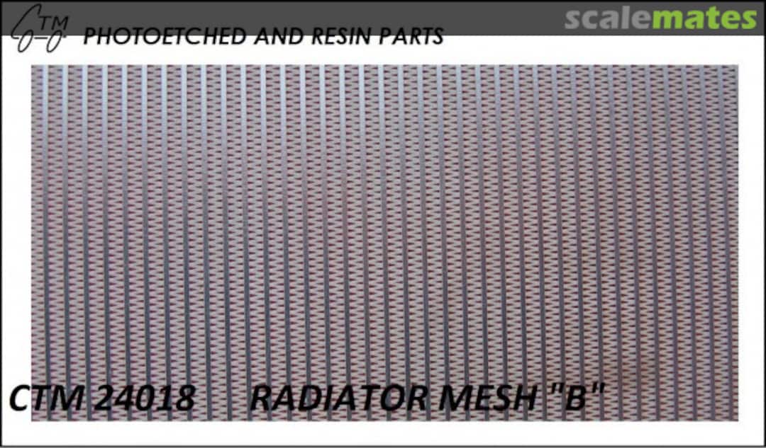 Boxart Radiator Mesh "B" CTM24018 Czech Truck Model Boxart Radiator Mesh "B" CTM24018 Czech Truck Model