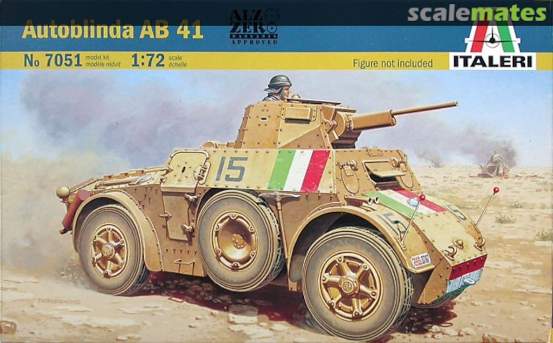 Boxart Autoblinda AB 41 7051 Italeri Boxart Autoblinda AB 41 7051 Italeri