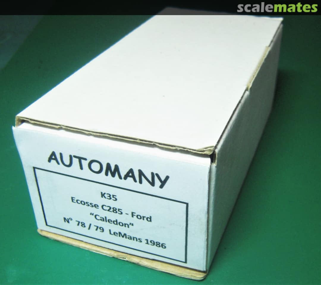 Boxart Ecosse C285 -Ford K35 Automany Boxart Ecosse C285 -Ford K35 Automany