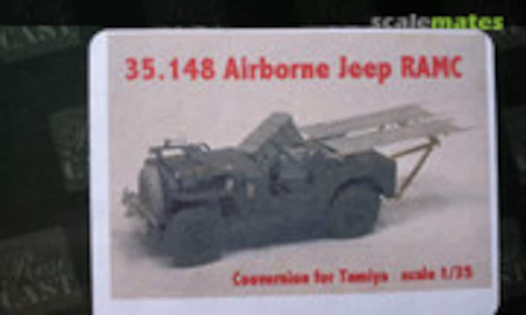 1:35 airborne jeep RAMC (Resicast 35.157) 35.157
