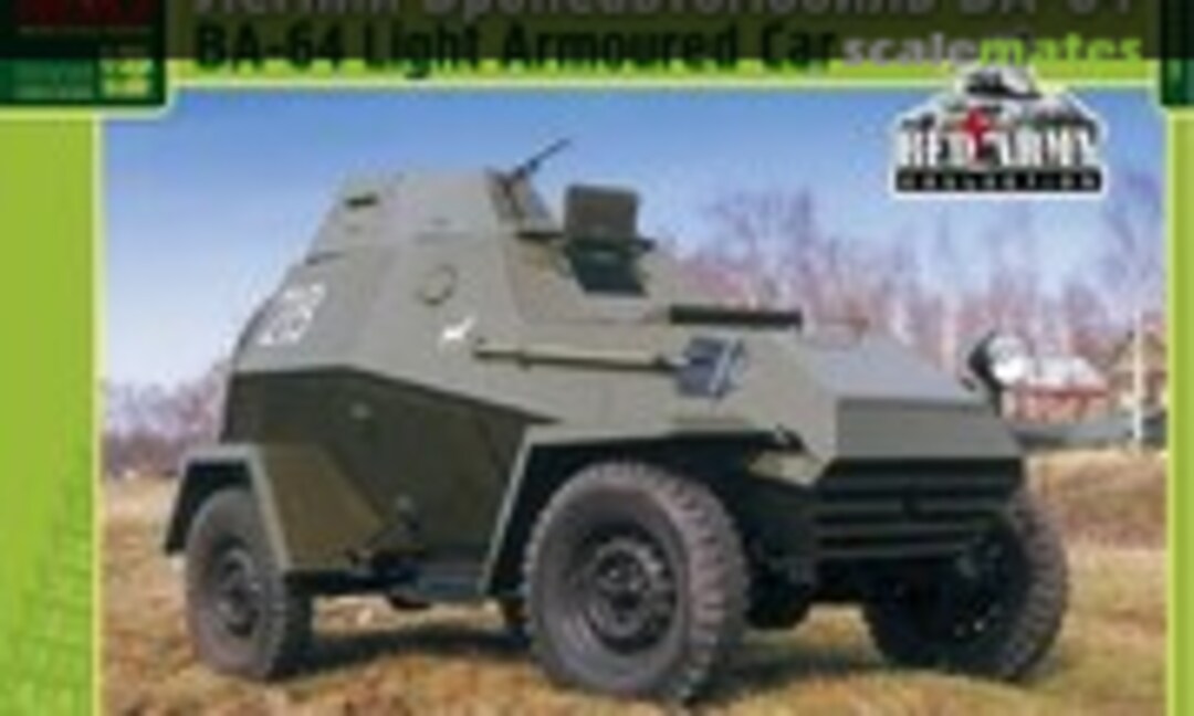 1:35 Легкий бронеавтомобиль БА-64 (MSD Micro Scale Design 3513) 3513