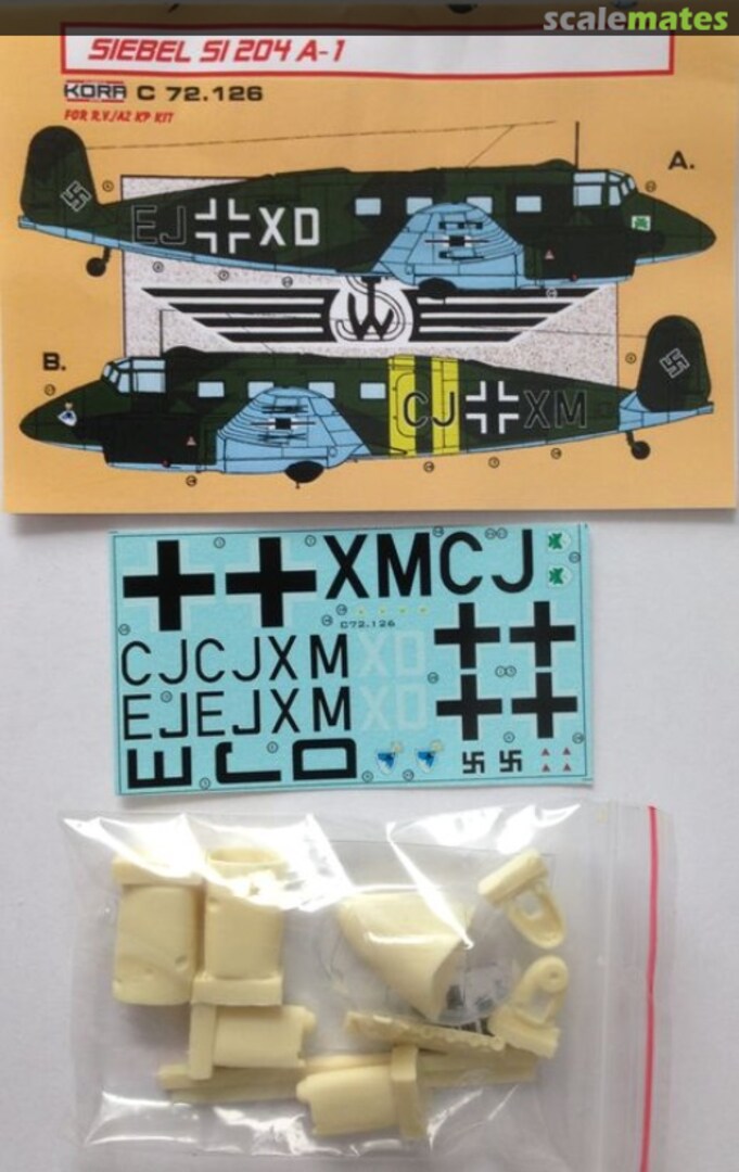 Boxart Siebel Si 204 A-1 C72126 Kora Models Boxart Siebel Si 204 A-1 C72126 Kora Models