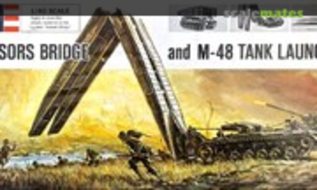 1:40 Scissors Bridge and M-48 Tank Launcher (Revell H-558:300)