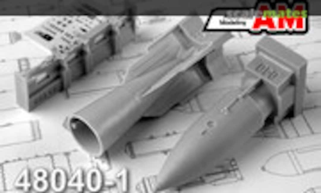 1:48 IAB-500 imitation bomb with BD3-66-21N (23N) rack (Advanced Modeling AMC 48040-1) AMC 48040-1