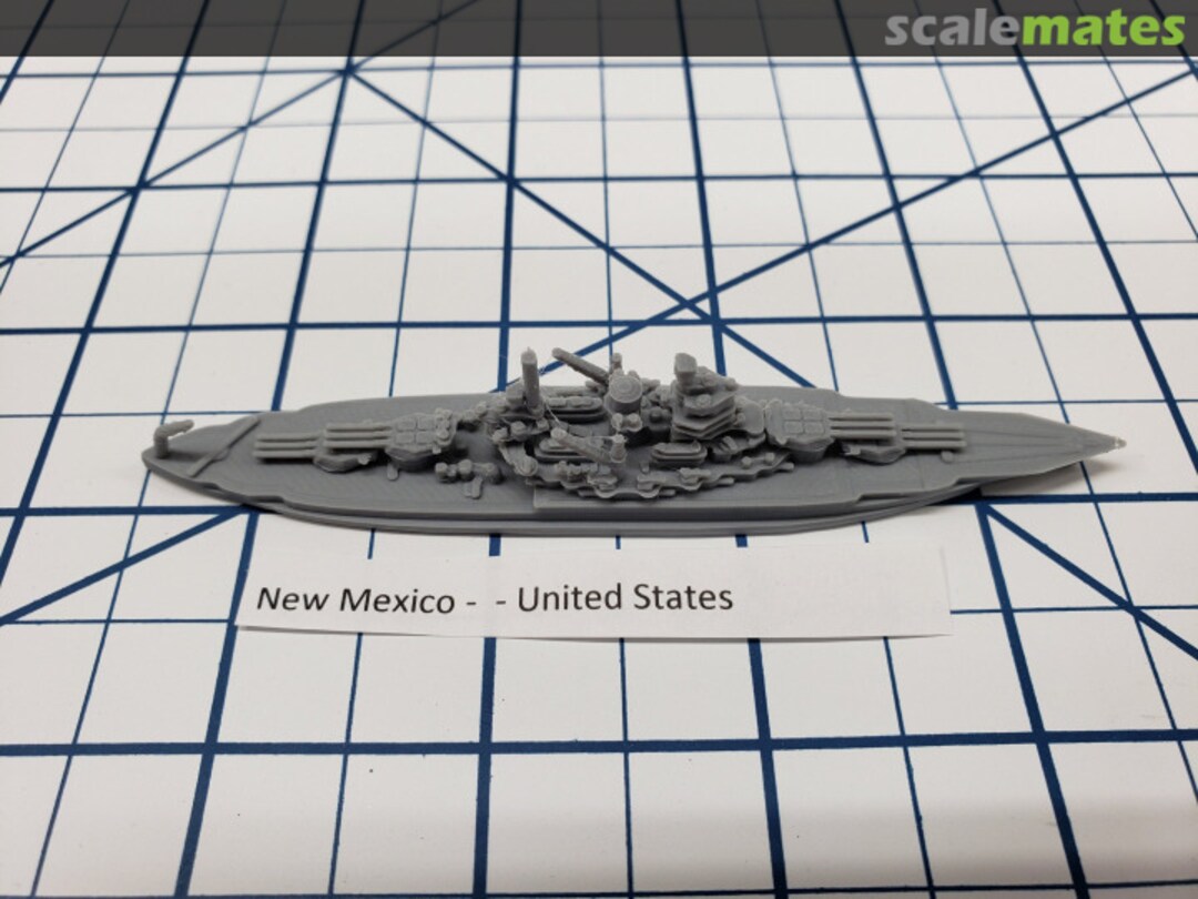 Boxart New Mexico class Battleship 1200-BB40 XP Forge