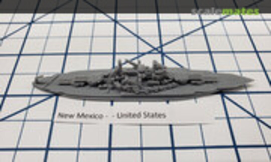 1:1200 New Mexico class Battleship (XP Forge 1200-BB40) 1200-BB40