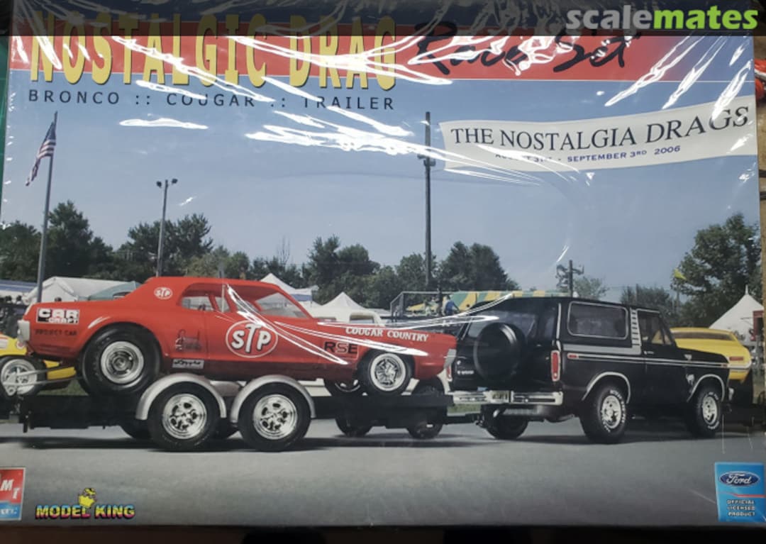 Boxart Nostalgic Drag Race Set 21713P AMT/ERTL Boxart Nostalgic Drag Race Set 21713P AMT/ERTL