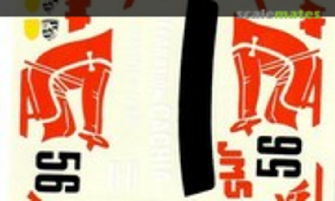 1:24 Porsche 934 JMS/Cachia X-Ray car (Fred Cady Decals 75) 75