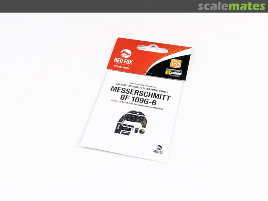 Boxart Messerschmitt Bf 109G-6 RFSQS-32064 Red Fox Studio Boxart Messerschmitt Bf 109G-6 RFSQS-32064 Red Fox Studio