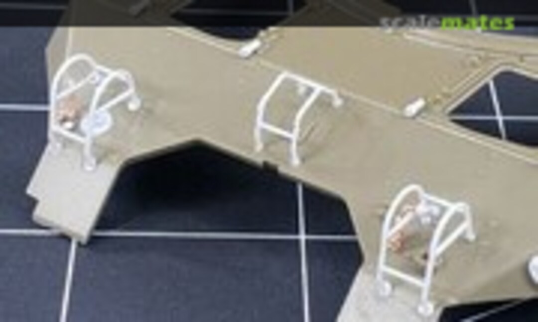 1:35 M-18 Lights, Siren and Antenna Guards (Tiger Model Designs 1406) 1406