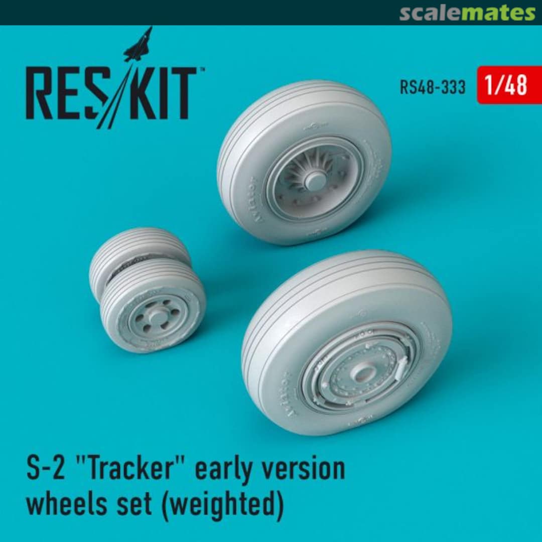 Boxart S-2 Tracker early version wheels set (weighted) RS48-0333 ResKit Boxart S-2 Tracker early version wheels set (weighted) RS48-0333 ResKit