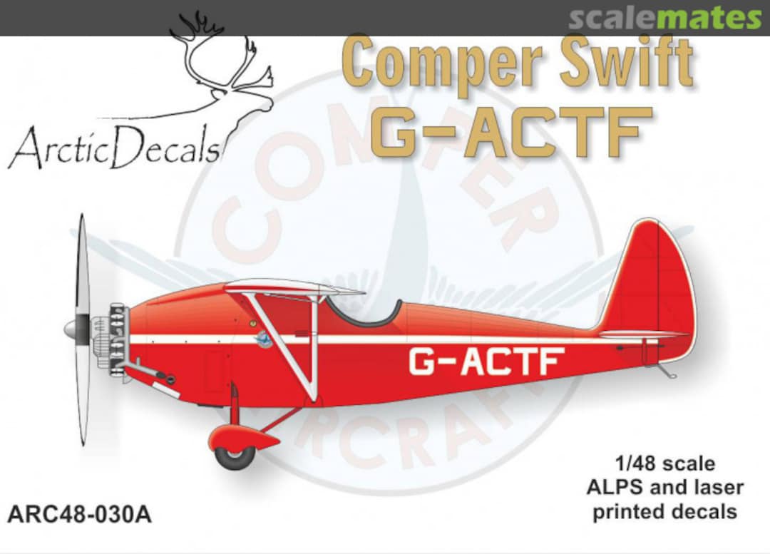 Boxart Comper Swift ARC48-030A Arctic Decals