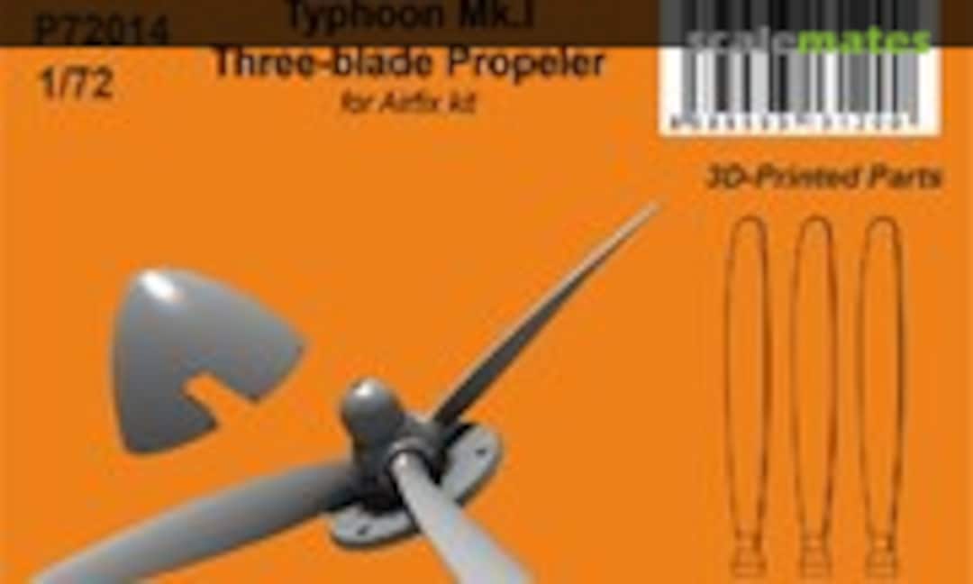 1:72 Typhoon Mk.I Three-blade Propeler (Special Hobby P72014) P72014
