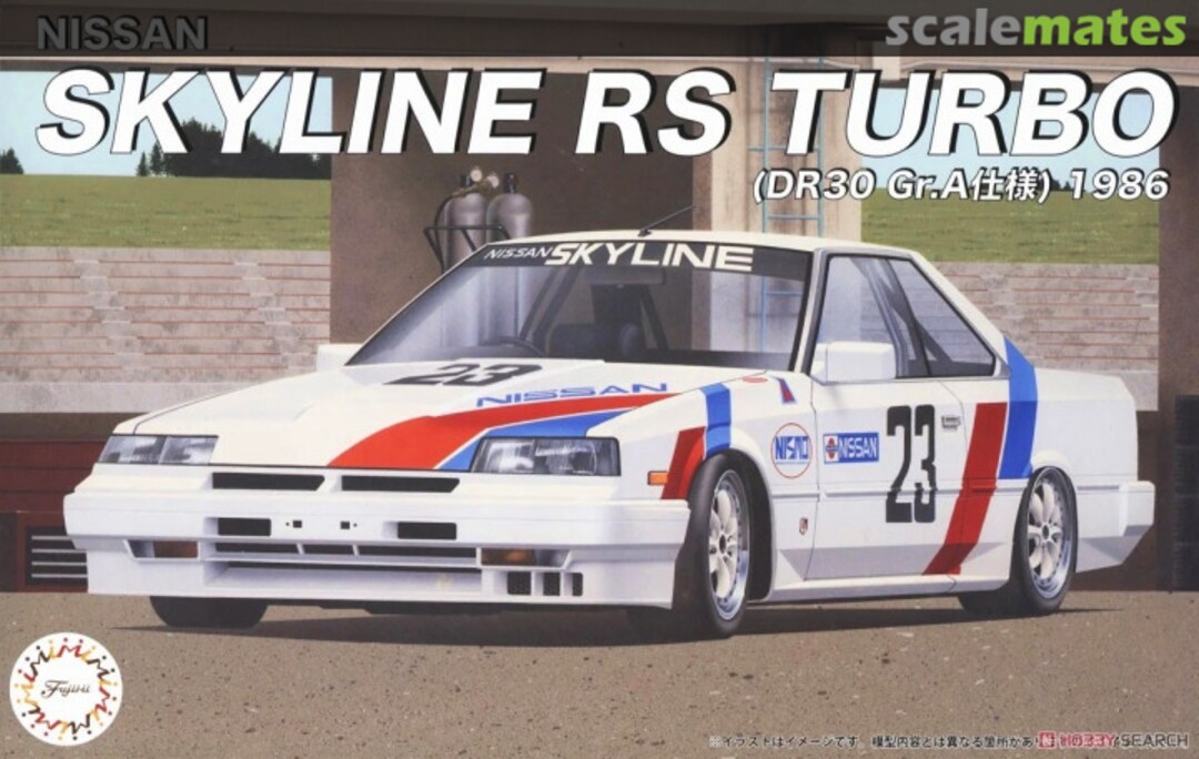 Boxart Nissan Skyline RS Turbo (DR30 Gr.A) 1986 04780 Fujimi Boxart Nissan Skyline RS Turbo (DR30 Gr.A) 1986 04780 Fujimi