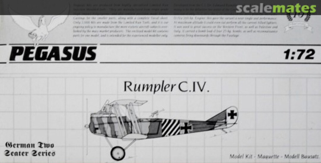 Boxart Rumpler C.IV 3008 Pegasus Boxart Rumpler C.IV 3008 Pegasus