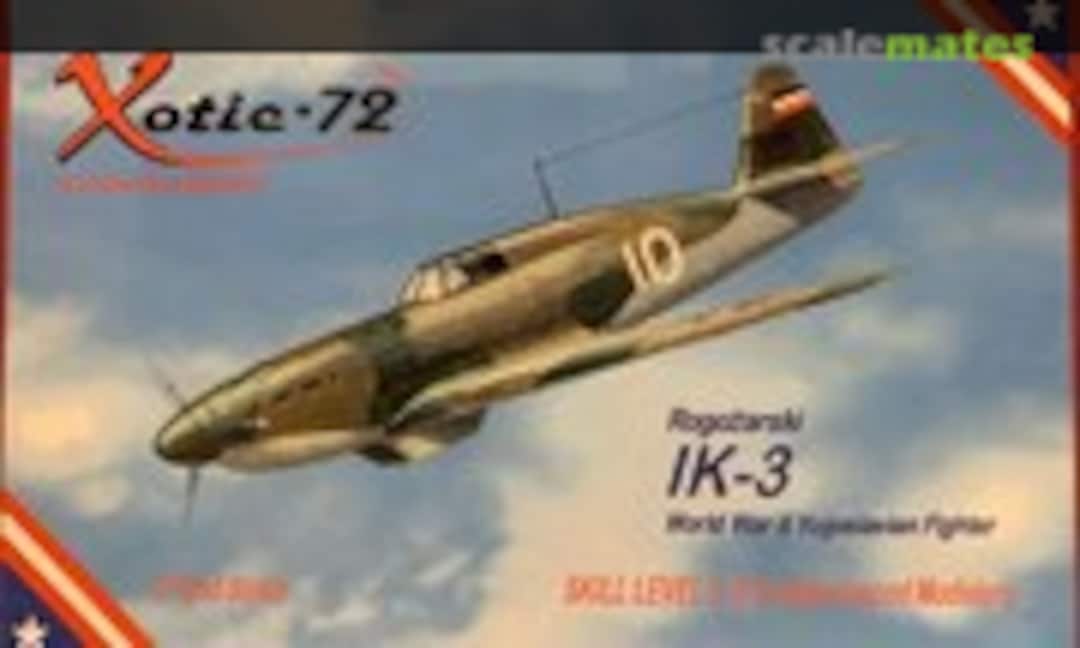 1:72 Rogozarski IK-3 (Xotic-72 AU2009)