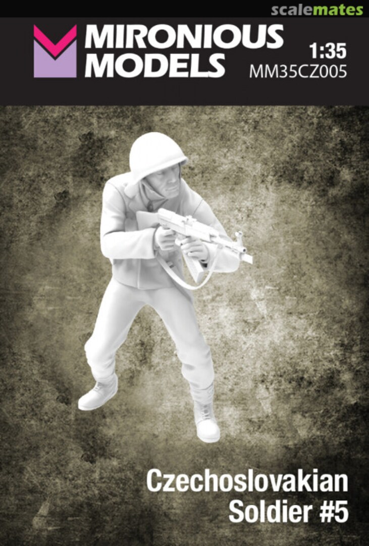 Boxart Czechoslovakian Soldier No.5 (1 Figure / 3D-Printed) MM35CZ005 Mironious Models Boxart Czechoslovakian Soldier No.5 (1 Figure / 3D-Printed) MM35CZ005 Mironious Models