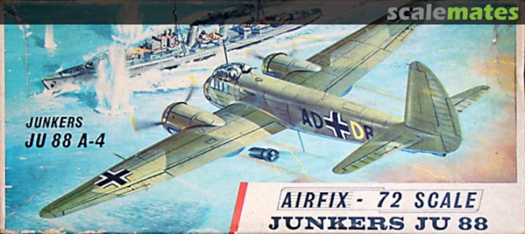Boxart Junkers Ju 88 A-4 387 Airfix Boxart Junkers Ju 88 A-4 387 Airfix