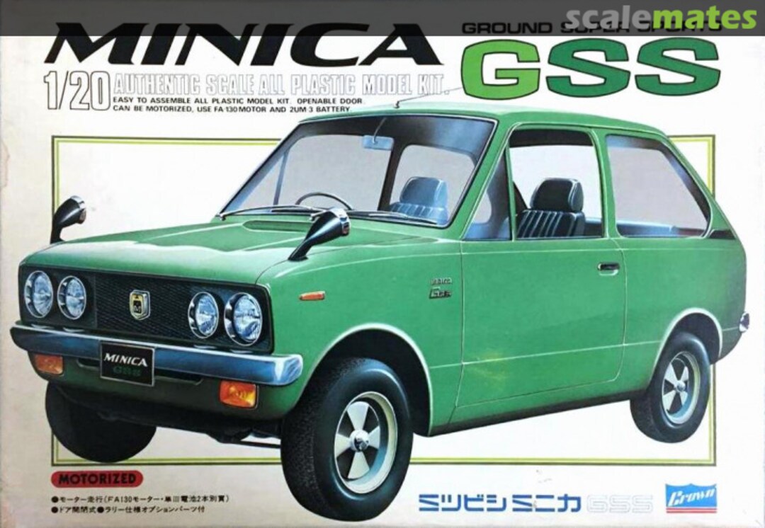 Boxart Minica GSS C566 Crown Boxart Minica GSS C566 Crown