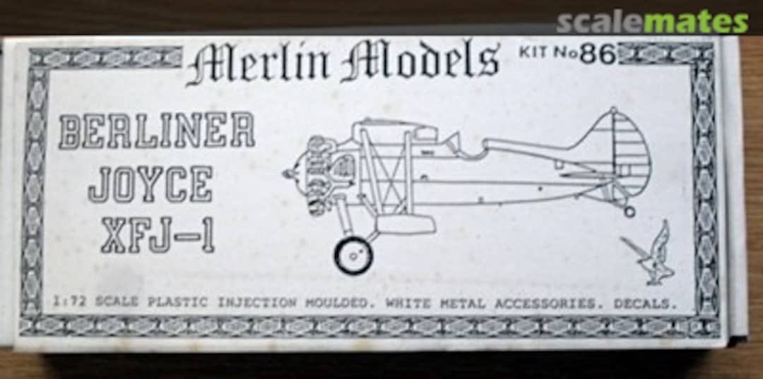 Boxart Berliner Joyce XFJ-1 86 Merlin Models Boxart Berliner Joyce XFJ-1 86 Merlin Models