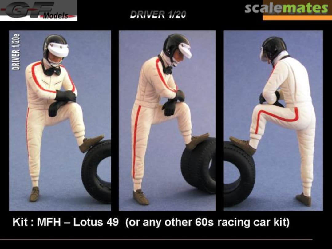 Boxart Driver 1/20 GF-20-023 GF Models Boxart Driver 1/20 GF-20-023 GF Models