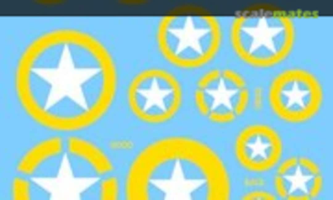 1:35 M2/M3 Halftrack yellow/white stars (Archer AR35224) AR35224