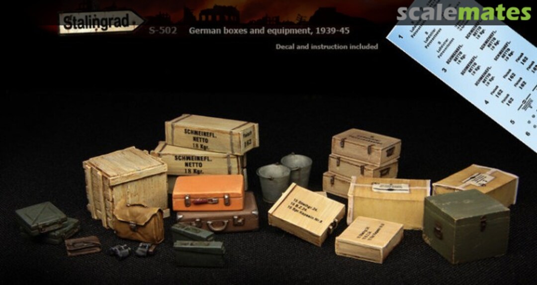 Boxart Boxes and Equipment S-35502 Stalingrad Boxart Boxes and Equipment S-35502 Stalingrad
